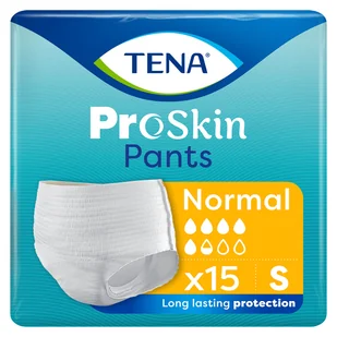 Tena Pants ProSkin, majtki chłonne, rozmiar S, 65-85 cm, Normal, 15 sztuk - Bielizna lecznicza - miniaturka - grafika 1
