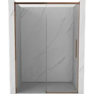 Ścianki i drzwi prysznicowe - Mexen Rox drzwi prysznicowe rozsuwane 140 cm, transparent, różowe złoto - 8C2-140-000-60-00 - miniaturka - grafika 1