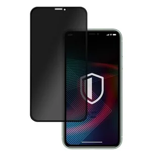 3MK Glass Max Privacy iPhone Xs czarny black, FullScreen Glass Privacy - Szkła hartowane na telefon - miniaturka - grafika 1