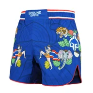 Kimona, stroje i obuwie - Lekkie spodenki do MMA i BJJ Ground Game Bangkok męskie - miniaturka - grafika 1