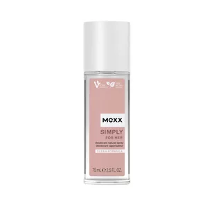 Mexx Simply dezodorant 75 ml - Dezodoranty i antyperspiranty dla kobiet - miniaturka - grafika 1