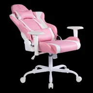 Fotele gamingowe - Fotel Deltaco Deltaco GAM-096-P Gamingstuhl PINK LINE PCH80 Kunstleder - miniaturka - grafika 1
