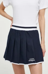 Guess spódnica ARLETH kolor czarny mini rozkloszowana V4GD19 WG2Q0 - Spódnice - miniaturka - grafika 1