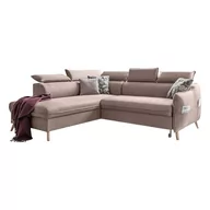 Narożniki - Beżowy narożnik rozkładany Miuform Sweet Harmony L, lewostronny - miniaturka - grafika 1