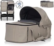 Akcesoria do wózków - LEKKA MIĘKKA GONDOLA WKŁAD NIEMOWLĘCY DO WÓZKA EASYGO ECHO SAVANA BEIGE - miniaturka - grafika 1
