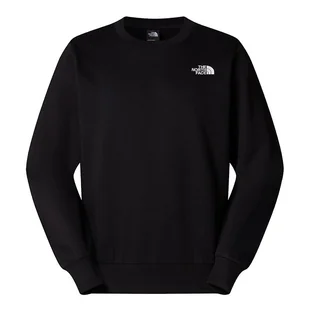 Bluza The North Face Simple Dome Crew 0A89FBJK3 - czarne - Bluzy sportowe męskie - miniaturka - grafika 1
