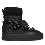 Śniegowce damskie - Śniegowce Tommy Hilfiger Snow Boot Water Repellent FW0FW09260 Czarny - miniaturka - grafika 1