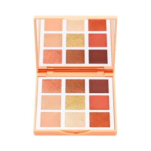 3ina 3INA MAKEUP - Vegan - Cruelty Free - The Sunset Eyeshadow Palette - Wielobarwność - Paleta cieni do powiek zapewniająca pełne krycie - Z idealną mieszanką matową i metaliczną - 9 różnych odcieni - Cienie do powiek - miniaturka - grafika 1