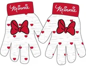 Rękawiczki dla dzieci - Rękawiczki dziewczęce na licencji Myszka Minnie Szare - miniaturka - grafika 1