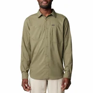 Koszule męskie - Męska koszula z długim rękawem Columbia Silver Ridge Utility Lite Long Sleeve stone green - L - miniaturka - grafika 1
