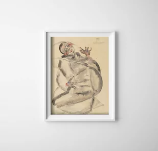Plakat retro Dla sztuki Egon Schiele - Plakaty - miniaturka - grafika 1