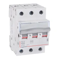 Bezpieczniki elektryczne - Legrand Rozłącznik modułowy FR303 40A 406466 - miniaturka - grafika 1