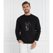 Bluzy męskie - Karl Lagerfeld Bluza CREWNECK | Regular Fit - miniaturka - grafika 1