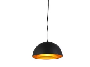 Azzardo MODENA 40 BLACK/GOLD (FB8843-40 BK/GO) - Lampy sufitowe - miniaturka - grafika 1