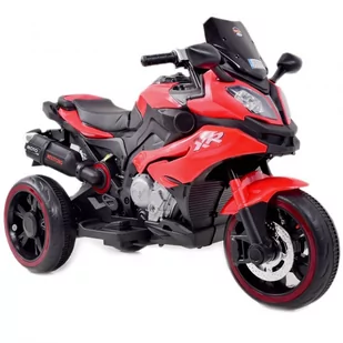Import SUPER-TOYS MOTOR STRONG 2 EXCLUSIVE CZERWONY - Pojazdy elektryczne dla dzieci - miniaturka - grafika 1