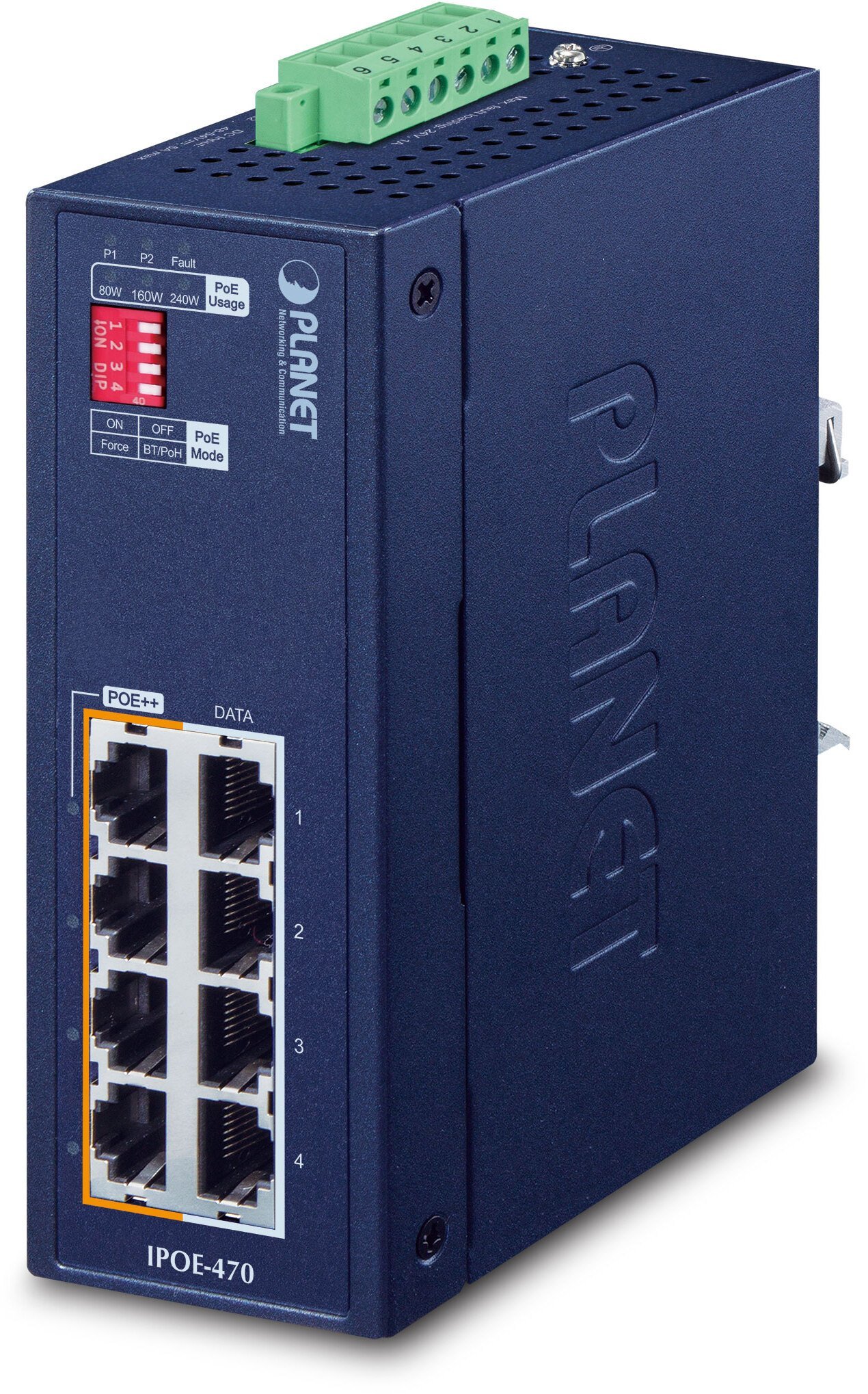 Switch Planet IP30 Industrial 4-port