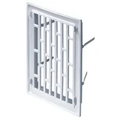 Kratki wentylacyjne - Osłona wentylacyjna 14x21 TM biały - miniaturka - grafika 1