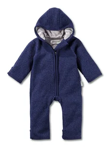 Hofbrucker Wełniany kombinezon w kolorze granatowym - Pajacyki dla niemowląt - miniaturka - grafika 1