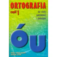 Materiały pomocnicze dla nauczycieli - GWO Ortografia dla szkoły podstawowej i gimnazjum część 1 Pisownia wyrazów z ó i u - Agnieszka Łuczak, Barbara Trębacz-Kopicka - miniaturka - grafika 1