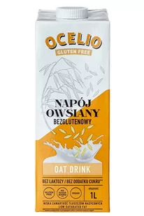 Ocelio Bezglutenowy napój owsiany bezglutenowy 1 l - Napoje roślinne - miniaturka - grafika 1
