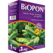 Nawozy ogrodnicze - bros Nawóz długo działający do iglaków, granulat Biopon, 1 kg - miniaturka - grafika 1