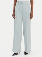 Spodnie damskie - JOOP! Spodnie materiałowe Perle 30100443 Zielony Regular Fit - miniaturka - grafika 1