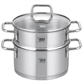 Garnki - Elo CITRIN GARNEK DO GOTOWANIA NA PARZE 18 CM STAL NIERDZEWNA INDUKCJA 7271826 - miniaturka - grafika 1