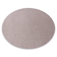 Dywany - DYWAN koło EXCELLENCE brudny róż 407 gładki, melanż różowy koło 100 cm - miniaturka - grafika 1