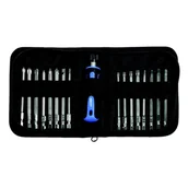 Wiertła - KS Tools Śrubokręt, rączka z wymiennymi końcówkami TOOLS 17 elementów (1592010) - miniaturka - grafika 1