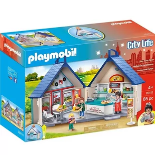 Playmobil City Life Przenośny Imbis Bar 70111 - Klocki - miniaturka - grafika 1