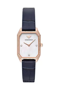 Zegarek Emporio Armani zegarek damski kolor czarny - Zegarki damskie - miniaturka - grafika 1