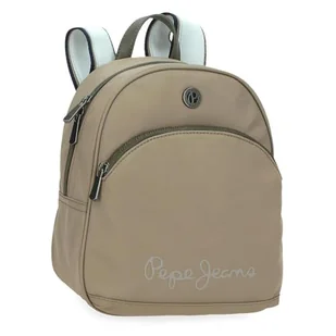 Pepe Jeans Corin Plecak Casual Zielony 21x27,5x10 cm Poliester i PU 5,78 l by Joumma Bags, Zielony, Talla única, plecak na co dzień - Plecaki - miniaturka - grafika 1