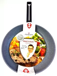ZWIEGER Patelnia PRACTI PLUS ZWIEGER 28 cm - Patelnie - miniaturka - grafika 2
