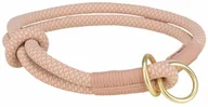 Obroże dla psów - Obroże treningowe dla psów Trixie Soft Rope Różowy L/XL 55 cm - miniaturka - grafika 1