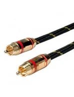Kable - ROLINE Kabel Cinch GOLD RCA M-M 2.5m czerwony - miniaturka - grafika 1