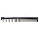 Szczotki i grzebienie do włosów - Denman DC08 Carbon Barbering Comb grzebień do strzyżenia włosów Black - miniaturka - grafika 1