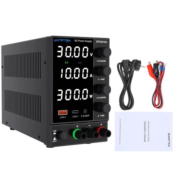 Zasilacz Laboratoryjny Wanptek Dps3010u 0-30v 0-10a 300w