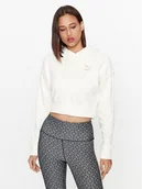 Bluzy damskie - Puma Bluza Classics 621409 Écru Regular Fit - miniaturka - grafika 1