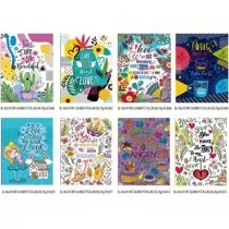 Fresh Notatnik ozdobny A5 120K kratka/linia/gładki - Szkolne artykuły papiernicze - miniaturka - grafika 1
