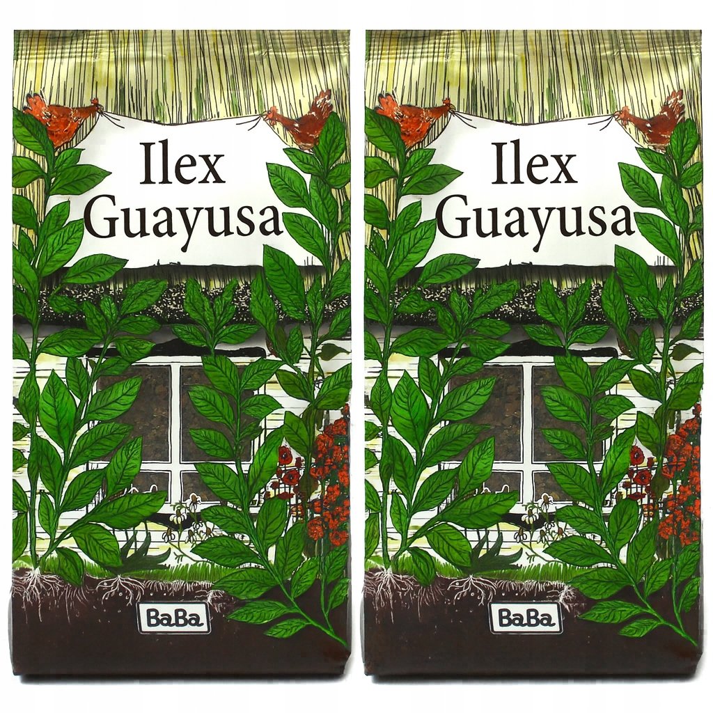 Ilex Guayusa mocna aromatyczna 2 x 500g Ekwadorska 1kg