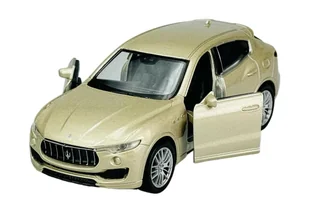WELLY MASERATI LEVANTE ZŁOTY 1:34 SAMOCHÓD NOWY METALOWY MODEL - Samochody i pojazdy dla dzieci - miniaturka - grafika 1