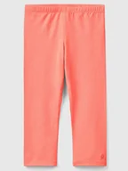 Legginsy - Benetton Legginsy w kolorze jasnoróżowym - miniaturka - grafika 1