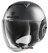 Kaski motocyklowe - SHARK Męski kask motocyklowy NC, antracyt, XS - miniaturka - grafika 1