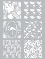 Scrapbooking - Szablon Sitodruk Motywy Tropikalne - miniaturka - grafika 1