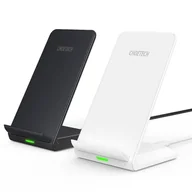 Ładowarki do telefonów - Choetech zestaw 2 x ładowarka bezprzewodowa Qi stojak podstawka 10W czarny biały (T524-S) MIX00099 - miniaturka - grafika 1