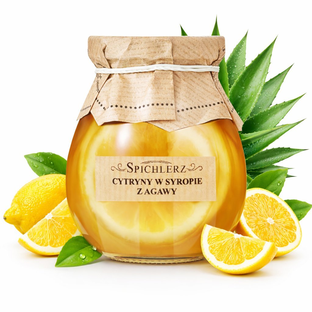 Cytryna w syropie z agawy 260g