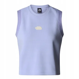 THE NORTH FACE TANK TOP TERRY RELAXED CROPPED NF0A8C260VI r S - Koszulki i topy damskie - miniaturka - grafika 1