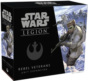 Star Wars: Legion - Rebel Veterans Unit Dodatek - Gry planszowe - miniaturka - grafika 1