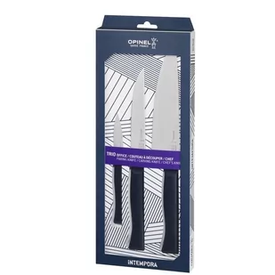 Opinel Zestaw noży New Intempora Trio 002224 002224 - Noże - miniaturka - grafika 1