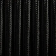 Kable - Przewód W Oplocie 1M Kabel Dekoracyjny Czarny 2X0,75 - miniaturka - grafika 1